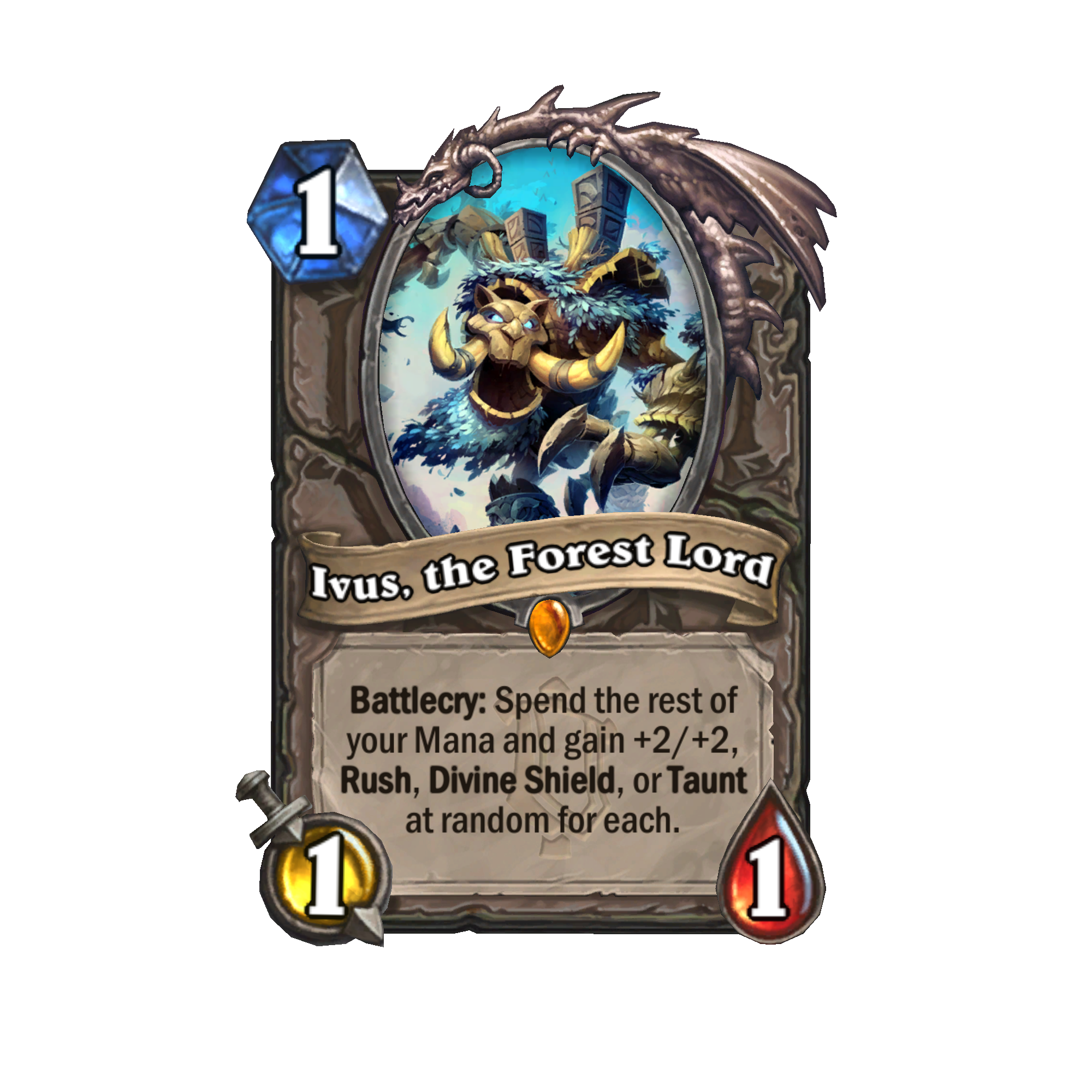 Exclusive Hearthstone card reveal: Ivus, the Forest Lord