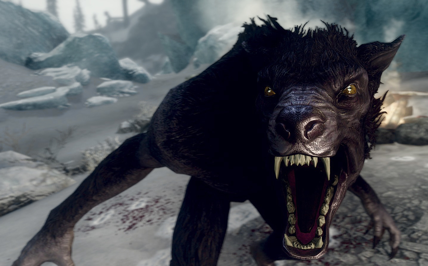 Skyrim’s werewolves were originally just going to be ‘people with dog heads’