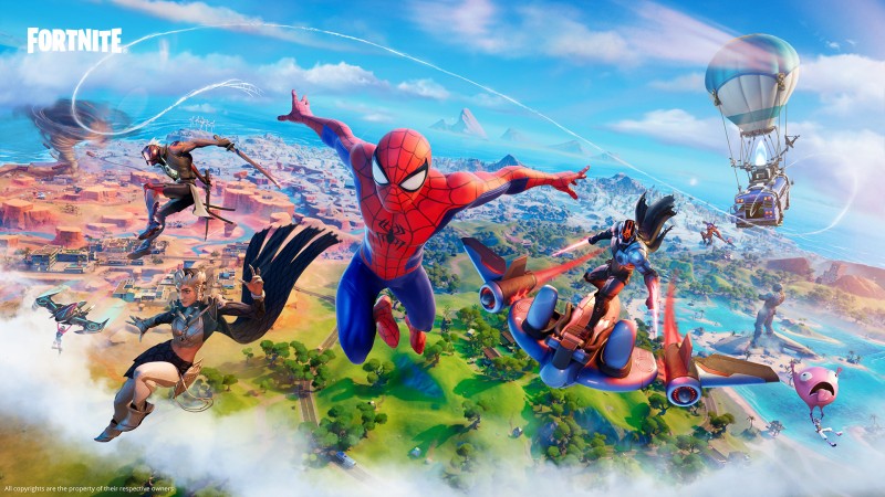 Spider-Man Joins Fornite! Chapter 3 Delivers A Redesigned Island, Sliding And Swinging Gameplay Mechanics, Camps, And More!