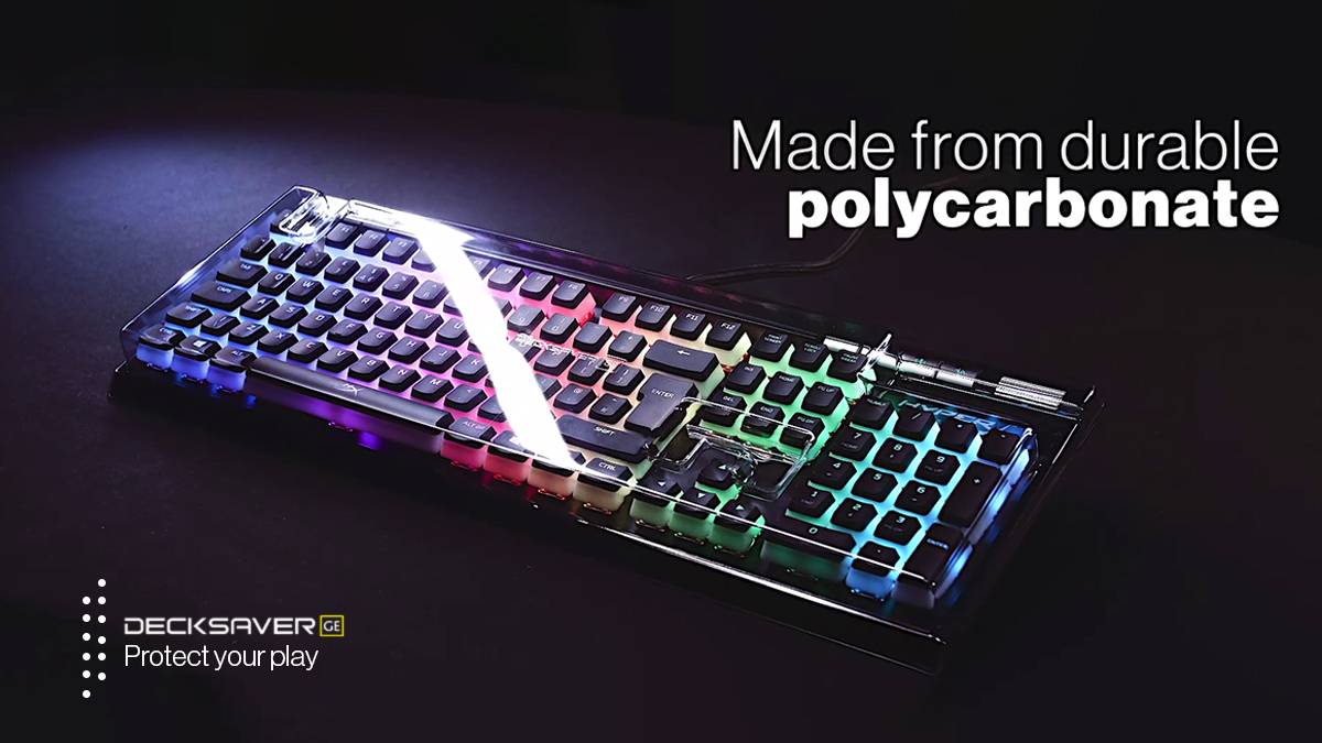 Make your gaming experience bulletproof with Decksaver’s ua-durable keyboard covers