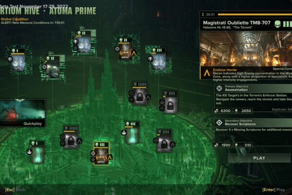 How Warhammer 40K: Darktide handles grimoires and scriptures