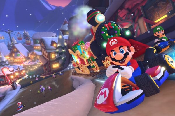 Mario Kart 8 Deluxe’s Third Wave Of DLC Adds Merry Mountain And Peach Gardens Next Month