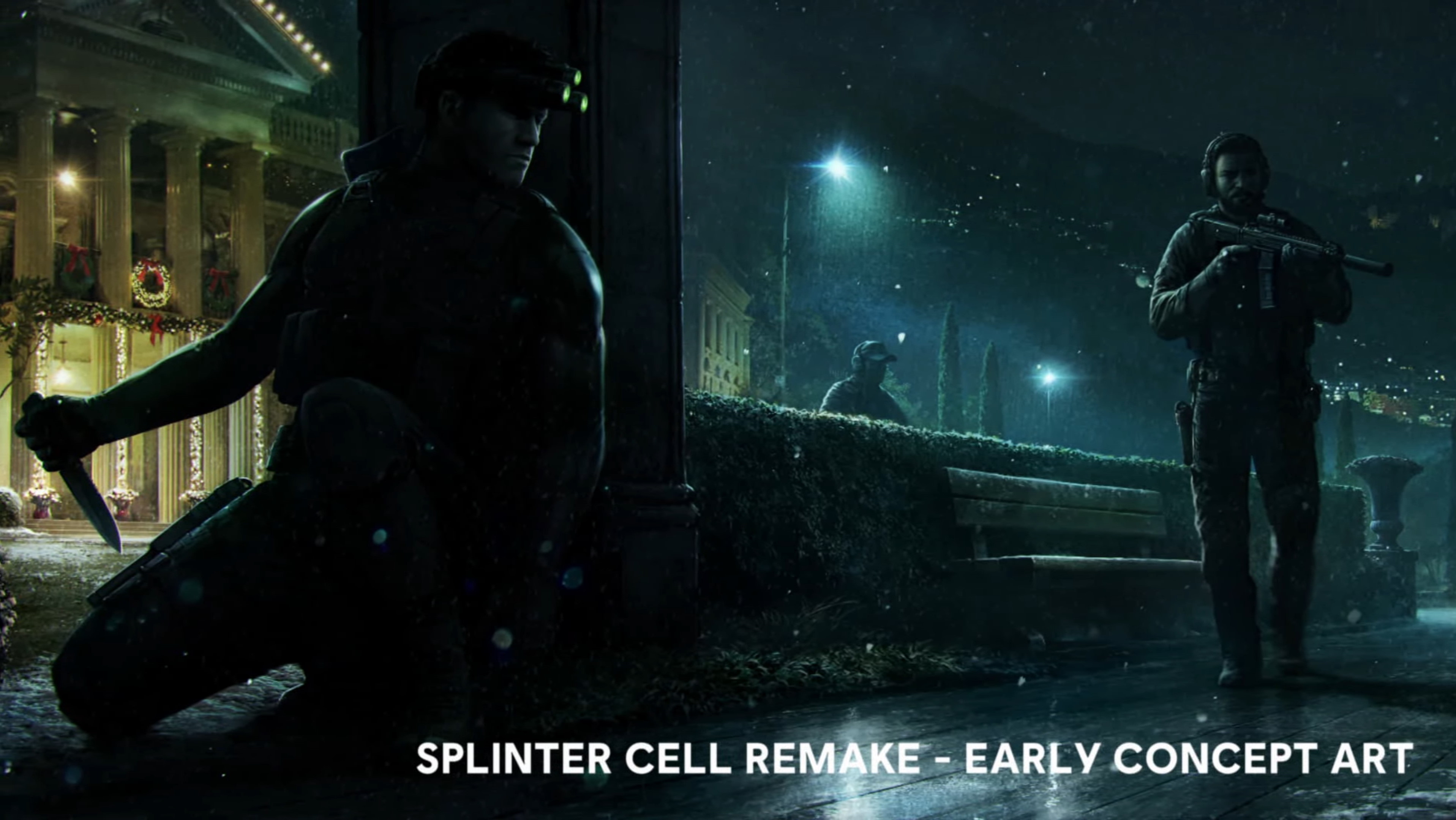 Splinter Cell remake early concept art