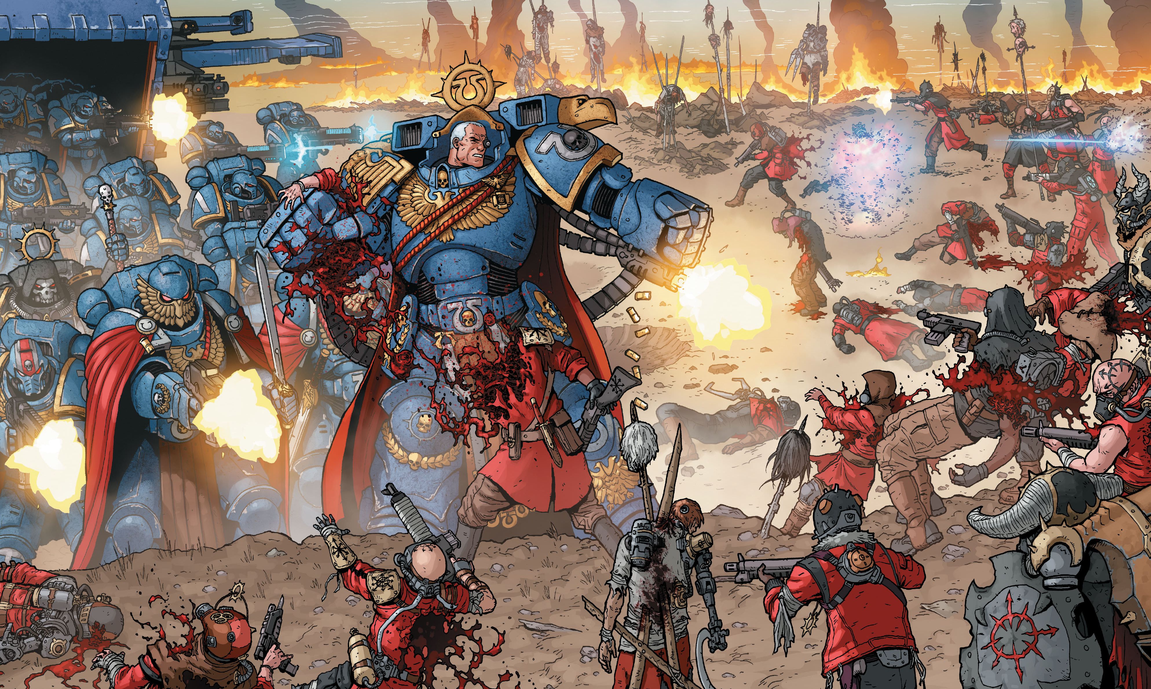 Marneus Calgar, from one of the best 40K books