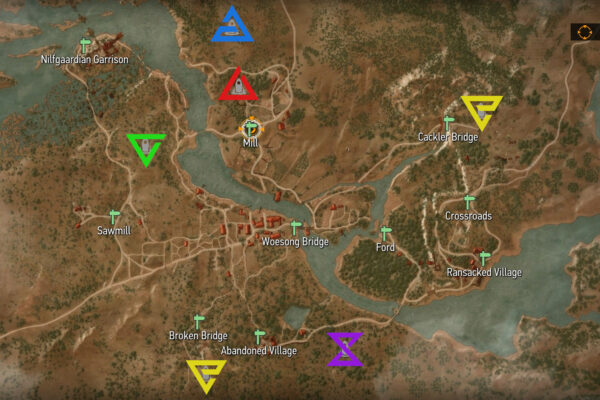 The Witcher 3 places of power: where to find all the stones in White Orchard